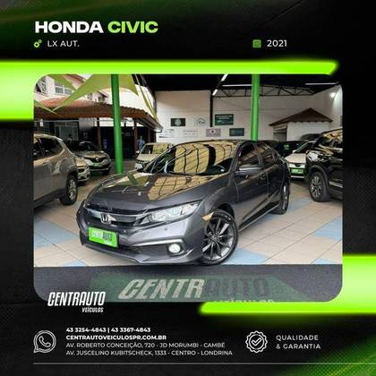 HONDA CITY 1.5 LX 16V FLEX 4P AUTOMÁTICO HONDA CITY 1.5 LX 16V FLEX 4P AUTOMÁTICO